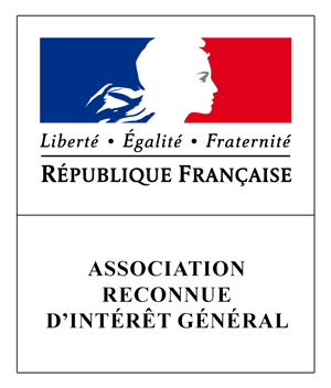 Logo Association reconnue d'intérêt général, République française